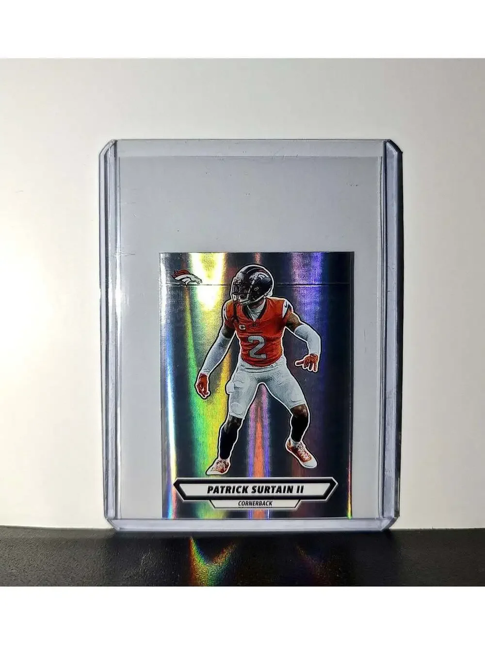Patrick Surtain II 2025 Panini NFL #235 Foil Sticker Broncos